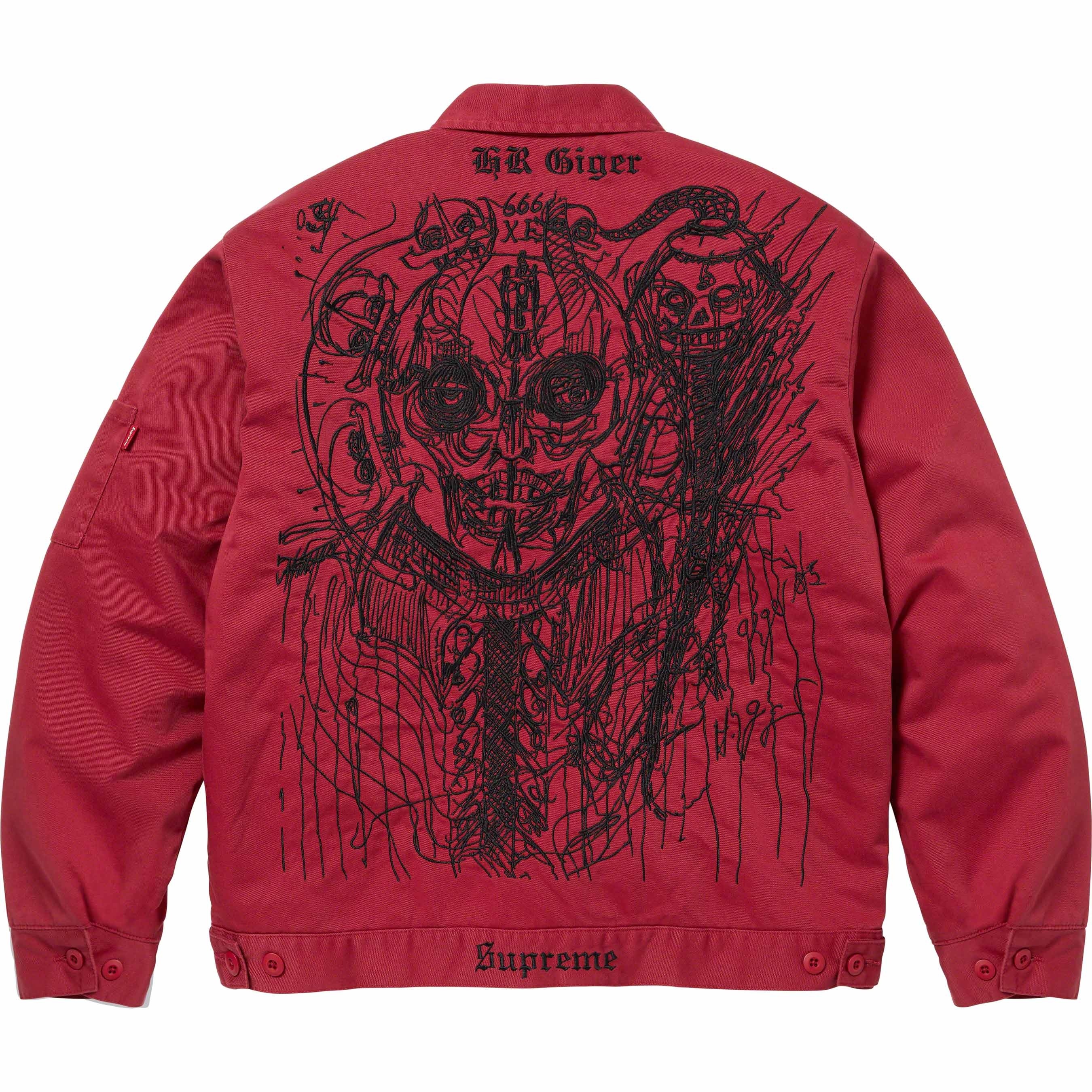 H.R. Giger Embroidered Work Jacket view 8